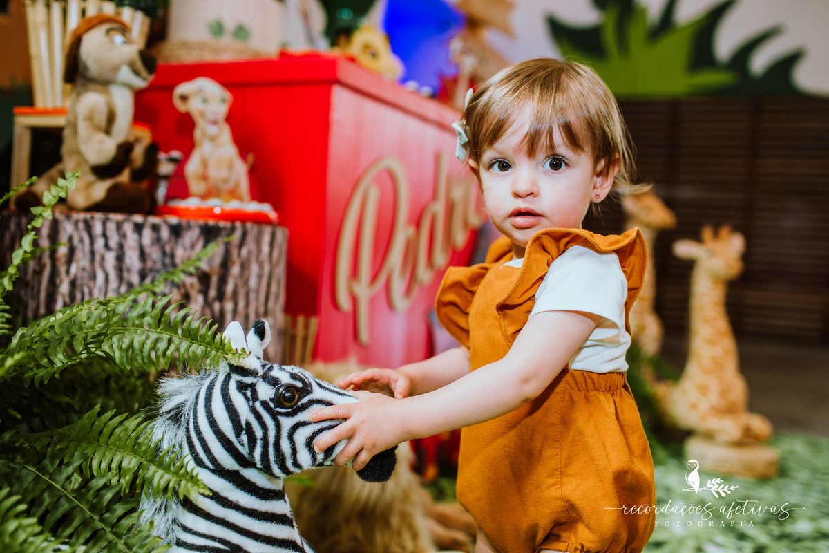 Aniversário Infantil com Tema O Rei Leão, realizado no Buffet No Meio do Mato em Itu - SP