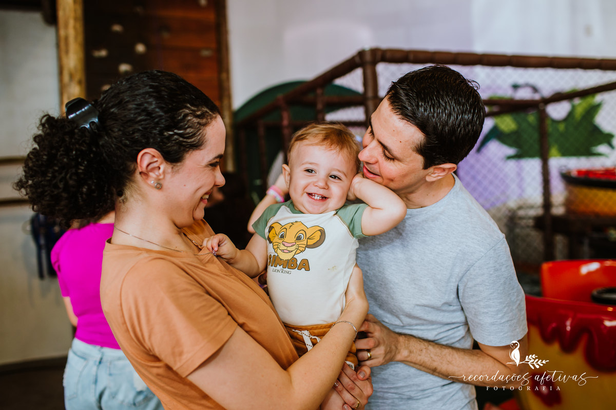 Aniversário Infantil com Tema O Rei Leão, realizado no Buffet No Meio do Mato em Itu - SP