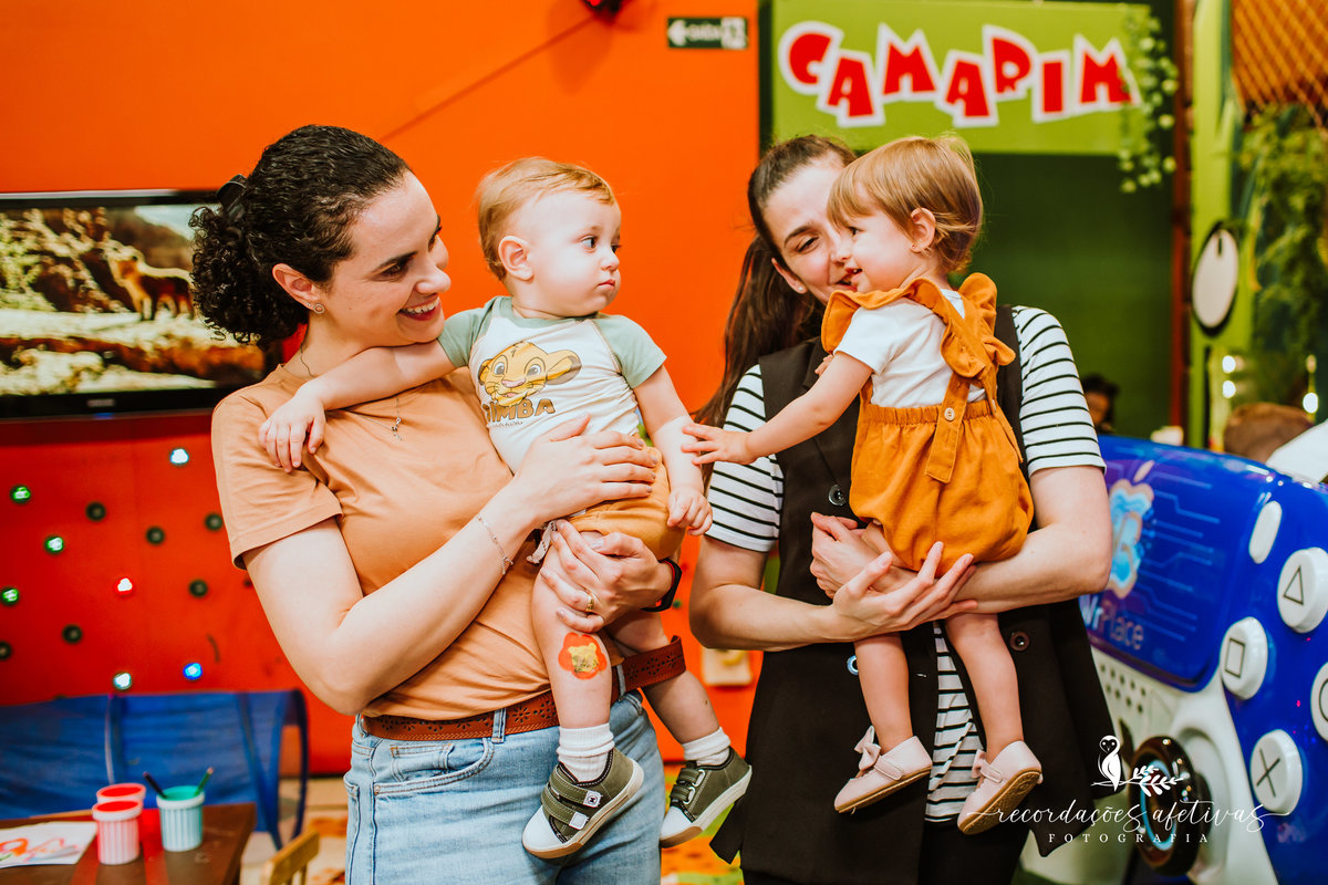 Aniversário Infantil com Tema O Rei Leão, realizado no Buffet No Meio do Mato em Itu - SP