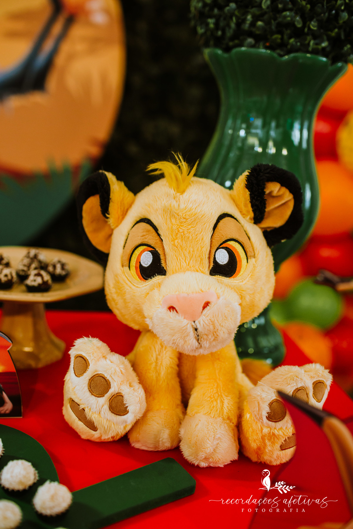 Aniversário Infantil com Tema O Rei Leão, realizado no Buffet No Meio do Mato em Itu - SP