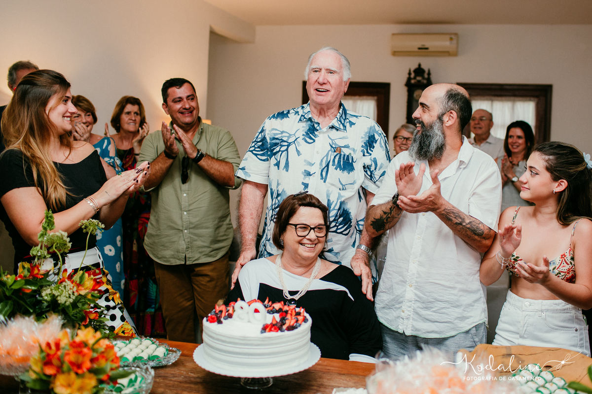 Aniversário lindo de 80 anos realizado no condomínio Terras de São José, em Itu - SP