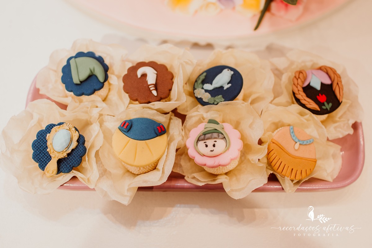 Aniversário de menina com tema Princesas Disney realizado no Buffet Festaria em SP