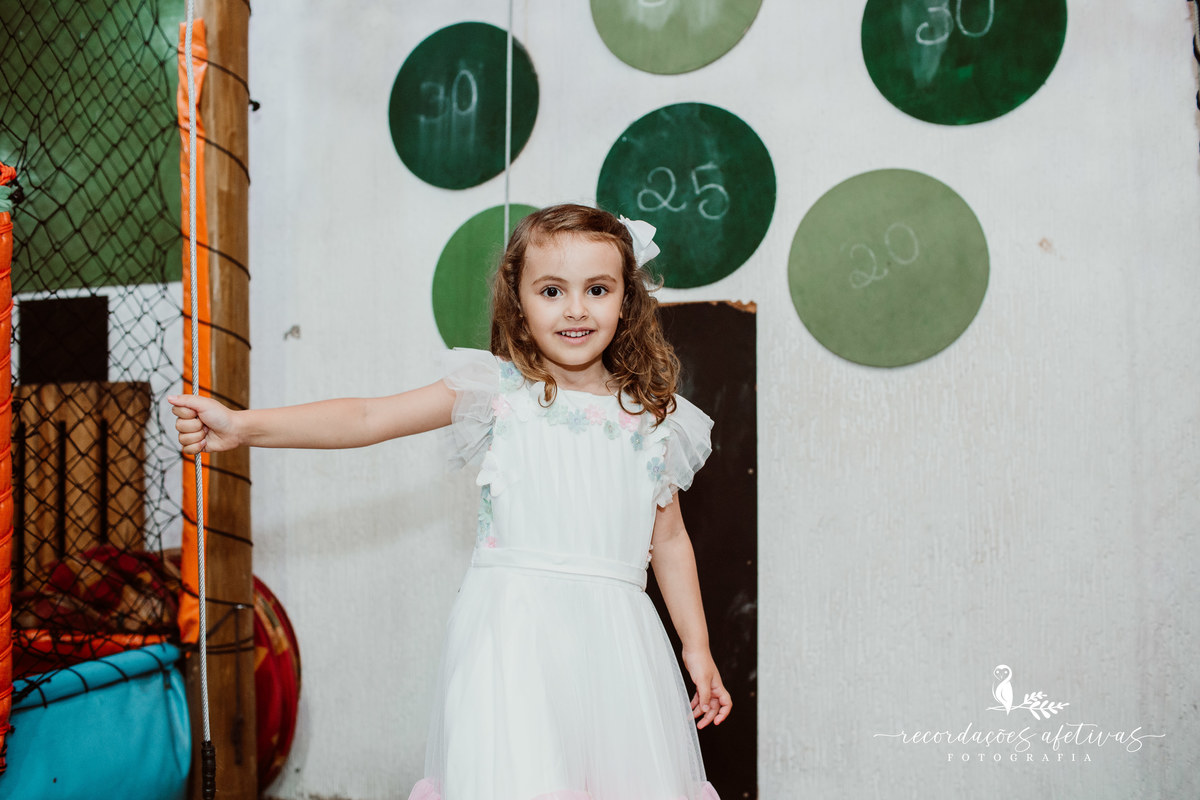 Aniversário de menina com tema Princesas Disney realizado no Buffet Festaria em SP
