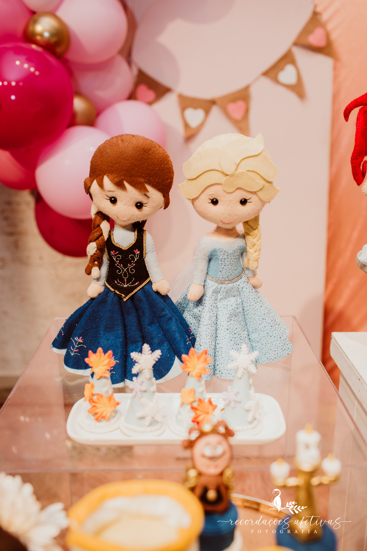 Aniversário de menina com tema Princesas Disney realizado no Buffet Festaria em SP