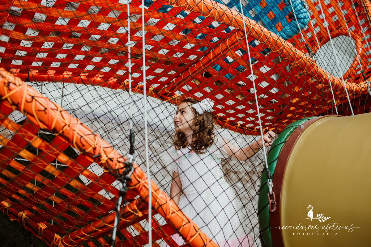 Aniversário de menina com tema Princesas Disney realizado no Buffet Festaria em SP