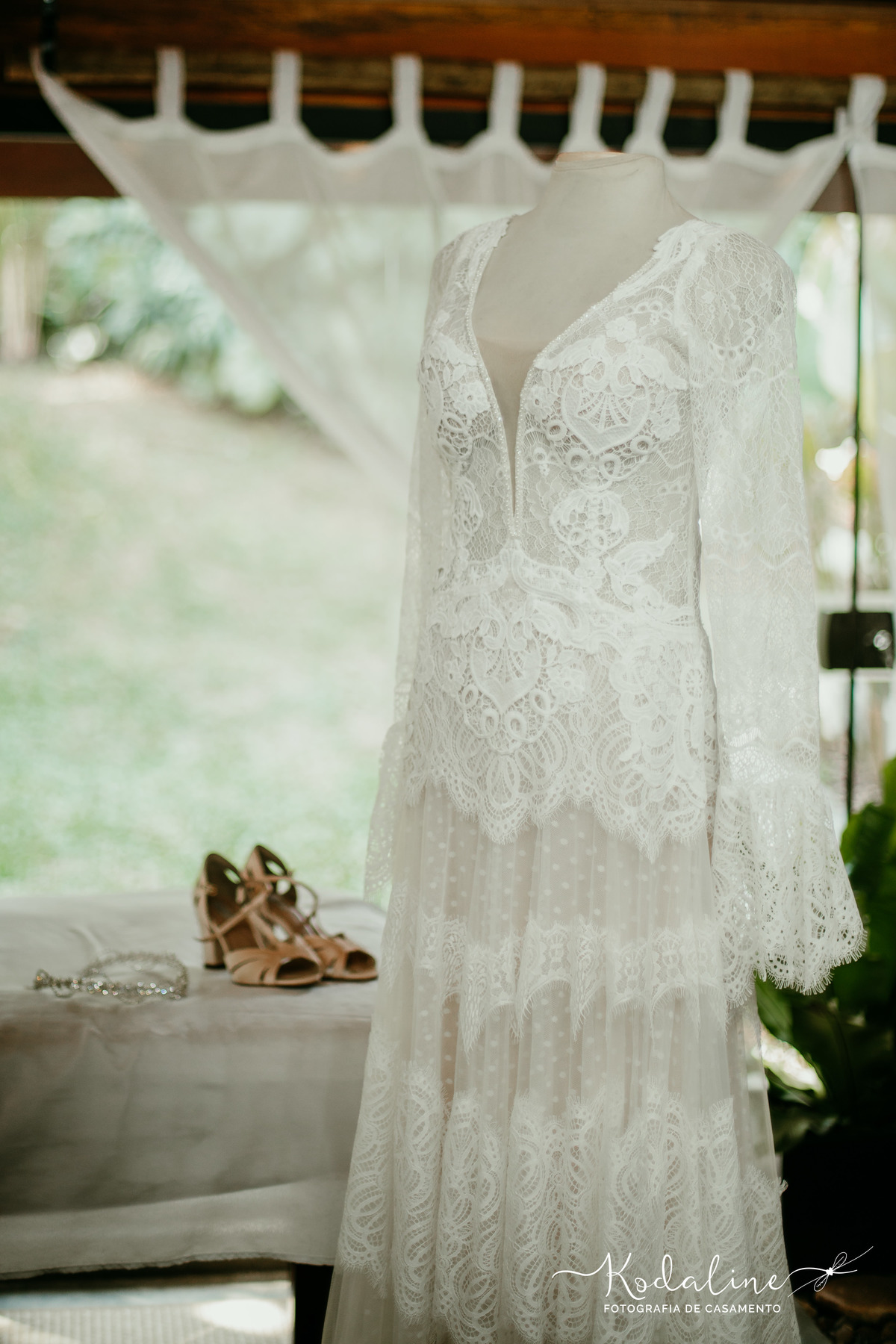 Casamento com cerimônia xamânica realizado no Restaurante Stefano e Making-Of noiva realizado no Espaço Garden em São Roque - SP