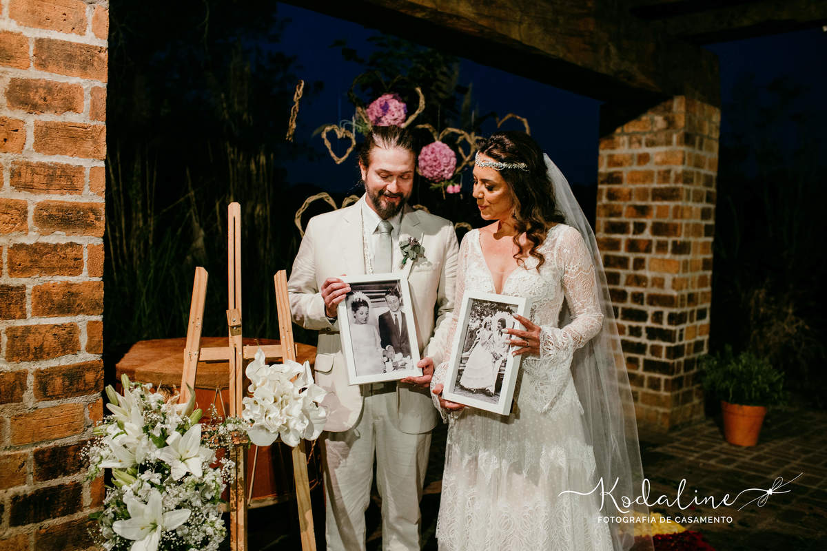 Casamento com cerimônia xamânica realizado no Restaurante Stefano e Making-Of noiva realizado no Espaço Garden em São Roque - SP