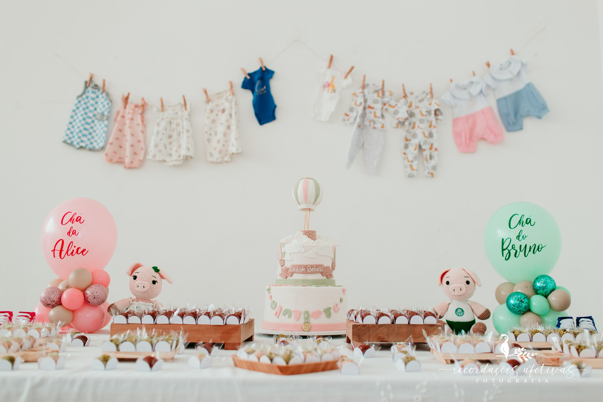 Chá de Fraldas realizado no Condomínio Saint Paul em Itu - SP