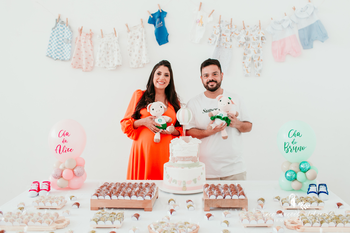 Chá de Fraldas realizado no Condomínio Saint Paul em Itu - SP