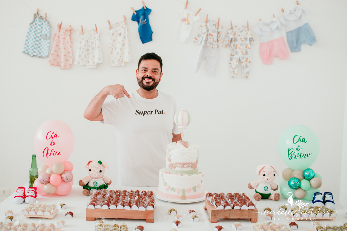 Chá de Fraldas realizado no Condomínio Saint Paul em Itu - SP