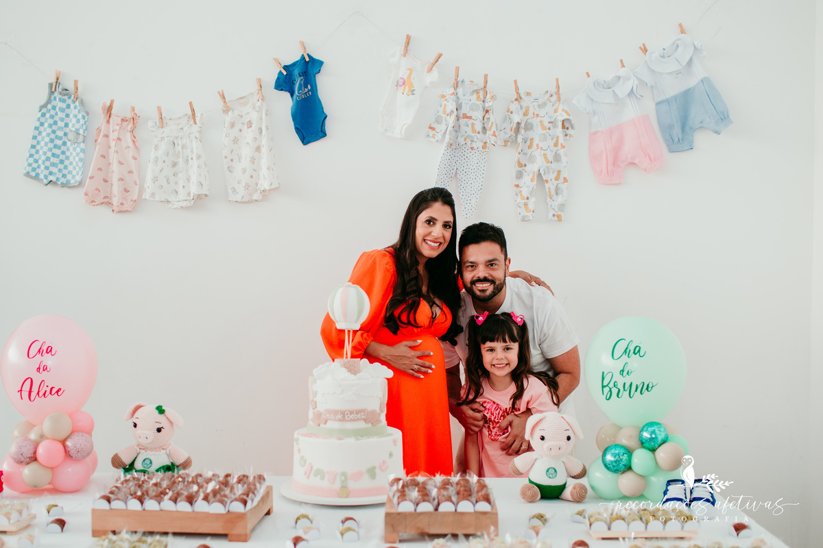 Chá de Fraldas realizado no Condomínio Saint Paul em Itu - SP