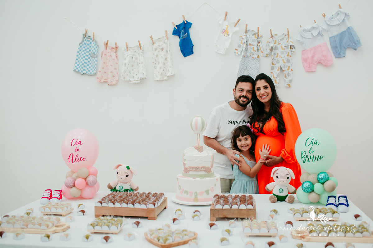 Chá de Fraldas realizado no Condomínio Saint Paul em Itu - SP