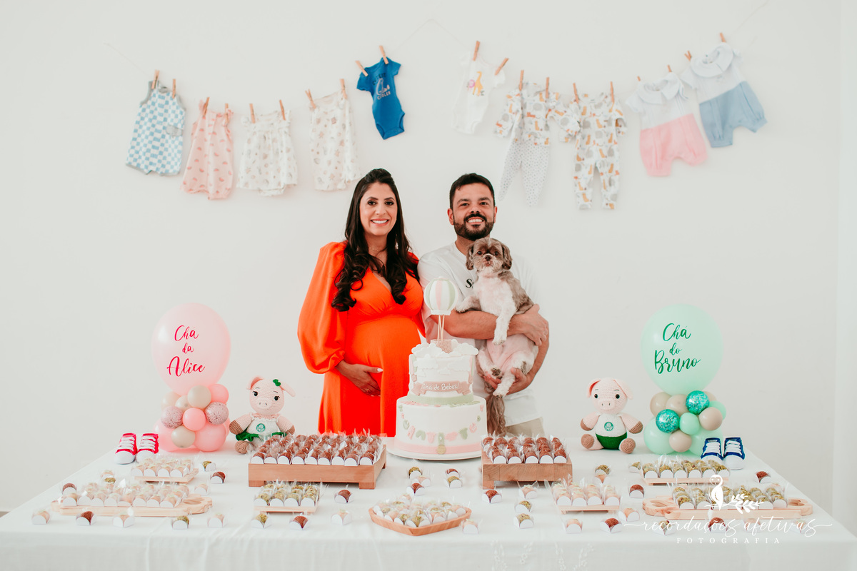 Chá de Fraldas realizado no Condomínio Saint Paul em Itu - SP