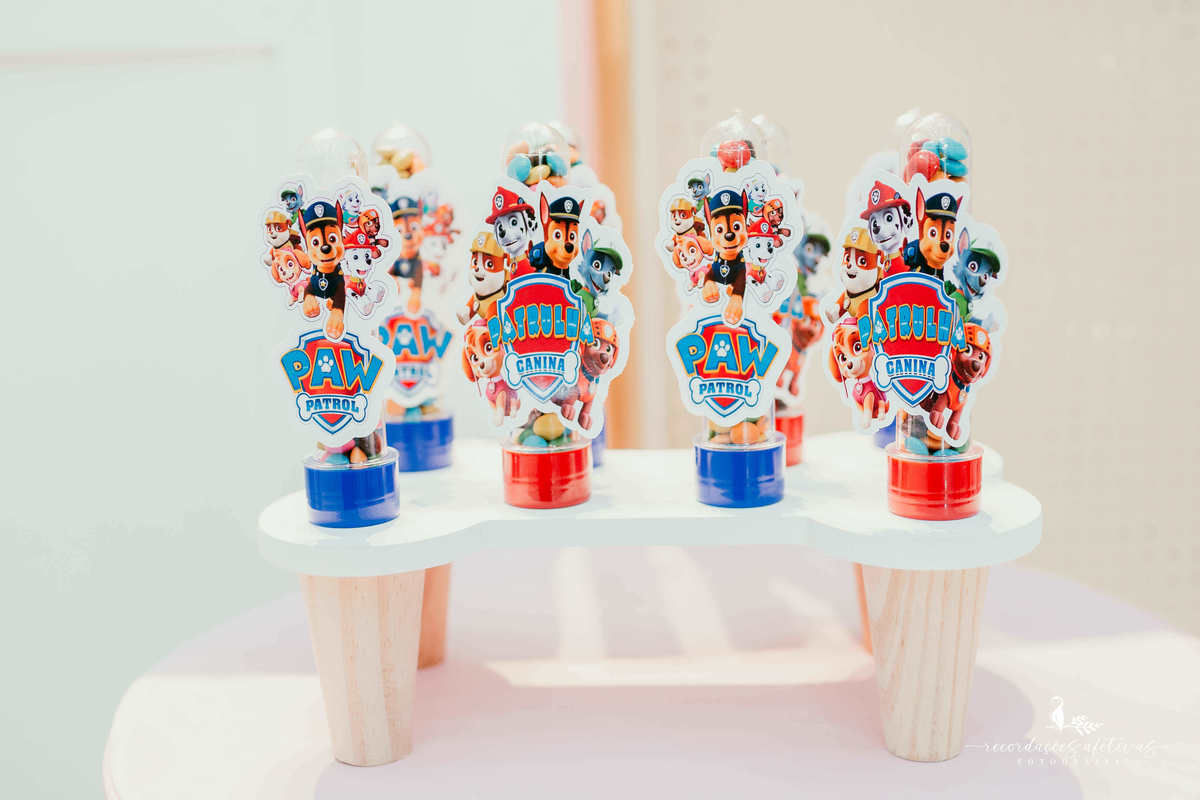 Aniversário Infantil com Tema Patrulha Canina realizado no Buffet Toca do Panda, Jaguaré - SP