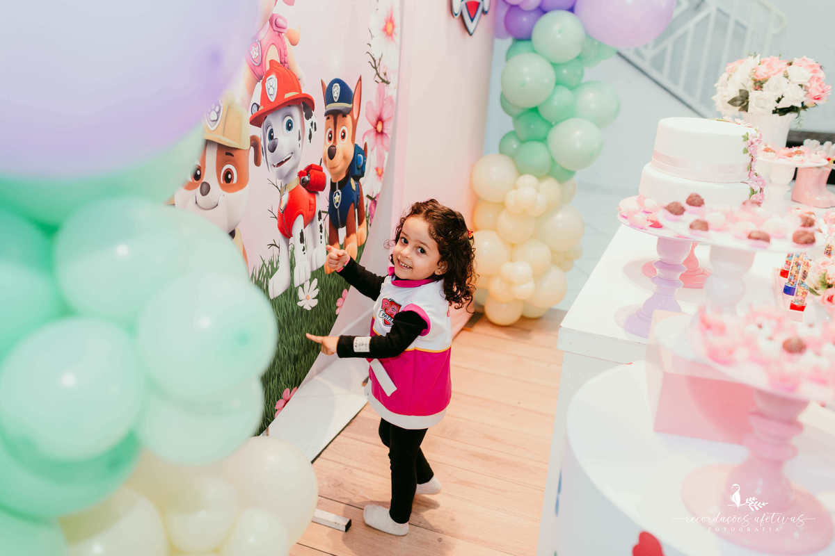 Aniversário Infantil com Tema Patrulha Canina realizado no Buffet Toca do Panda, Jaguaré - SP