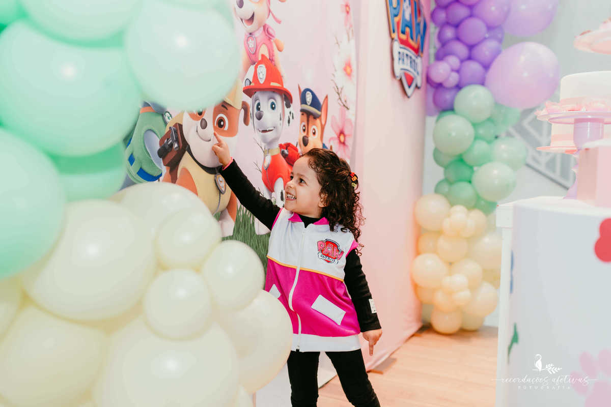 Aniversário Infantil com Tema Patrulha Canina realizado no Buffet Toca do Panda, Jaguaré - SP