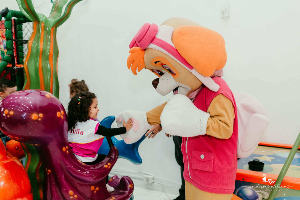 Aniversário Infantil com Tema Patrulha Canina realizado no Buffet Toca do Panda, Jaguaré - SP