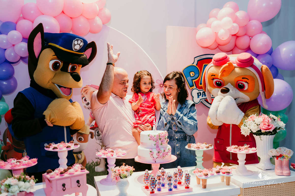 Aniversário Infantil com Tema Patrulha Canina realizado no Buffet Toca do Panda, Jaguaré - SP