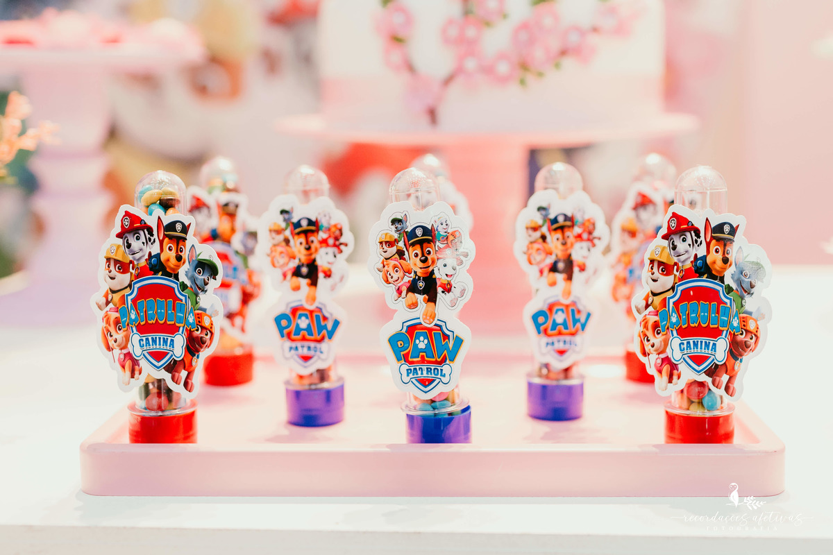 Aniversário Infantil com Tema Patrulha Canina realizado no Buffet Toca do Panda, Jaguaré - SP