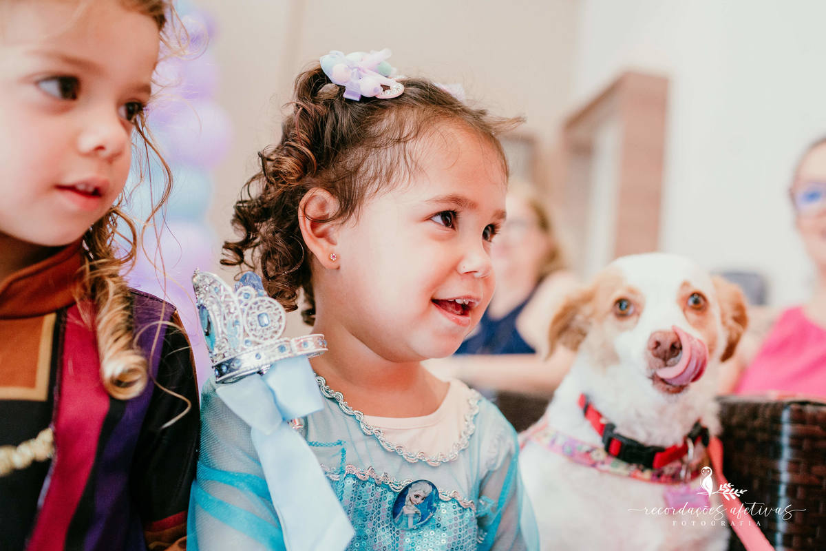 Aniversário Infantil com Tema Frozen realizado em São Roque - SP
