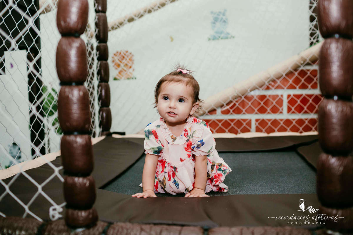 Aniversário 1 Aninho com Tema Jardim Encantado, realizado no Buffet Viva São Roque - SP