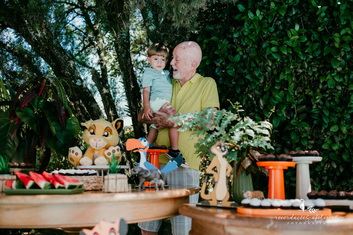 Aniversário Infantil com tema O Rei Leão, realizado no condomínio Terras de São José, em Itu - SP