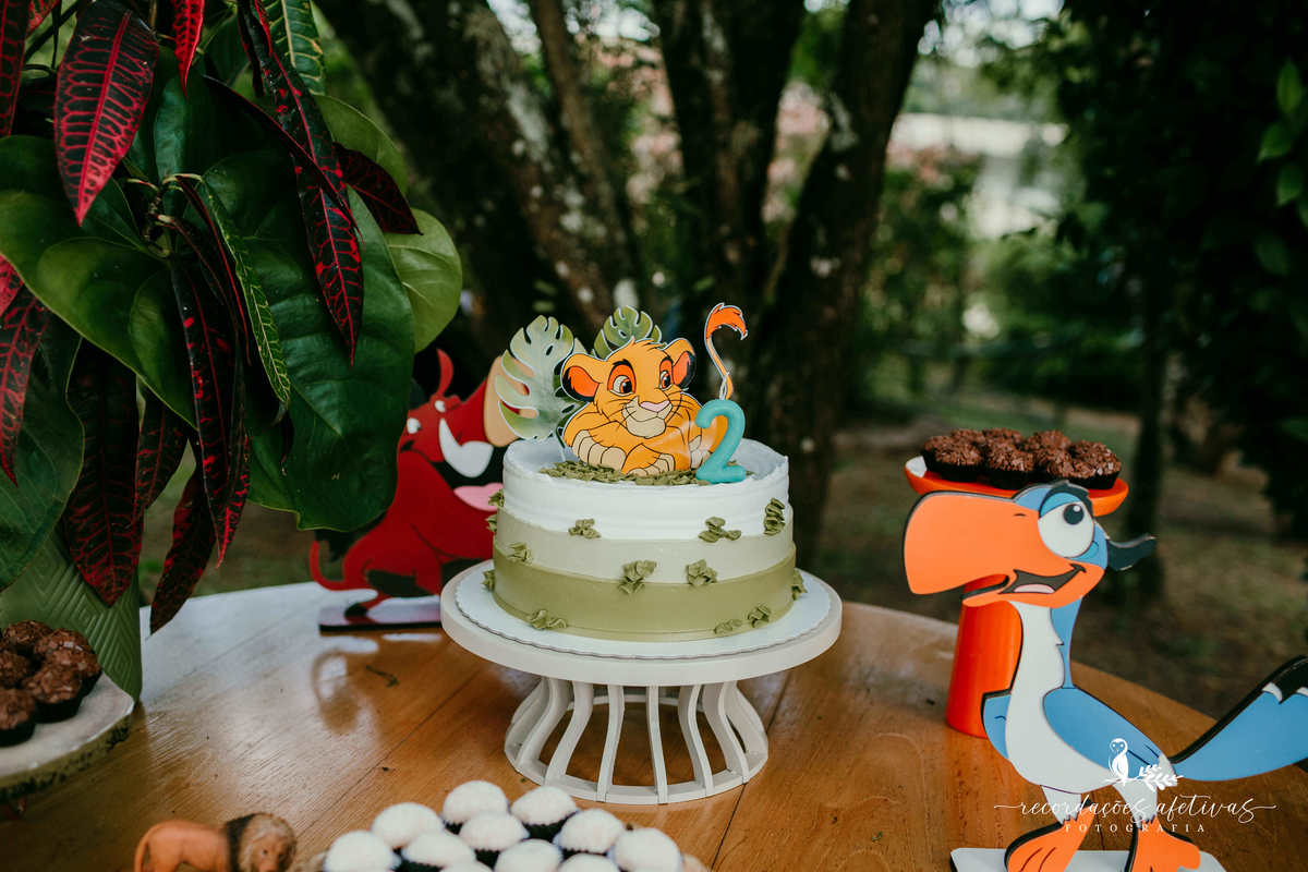 Aniversário Infantil com tema O Rei Leão, realizado no condomínio Terras de São José, em Itu - SP
