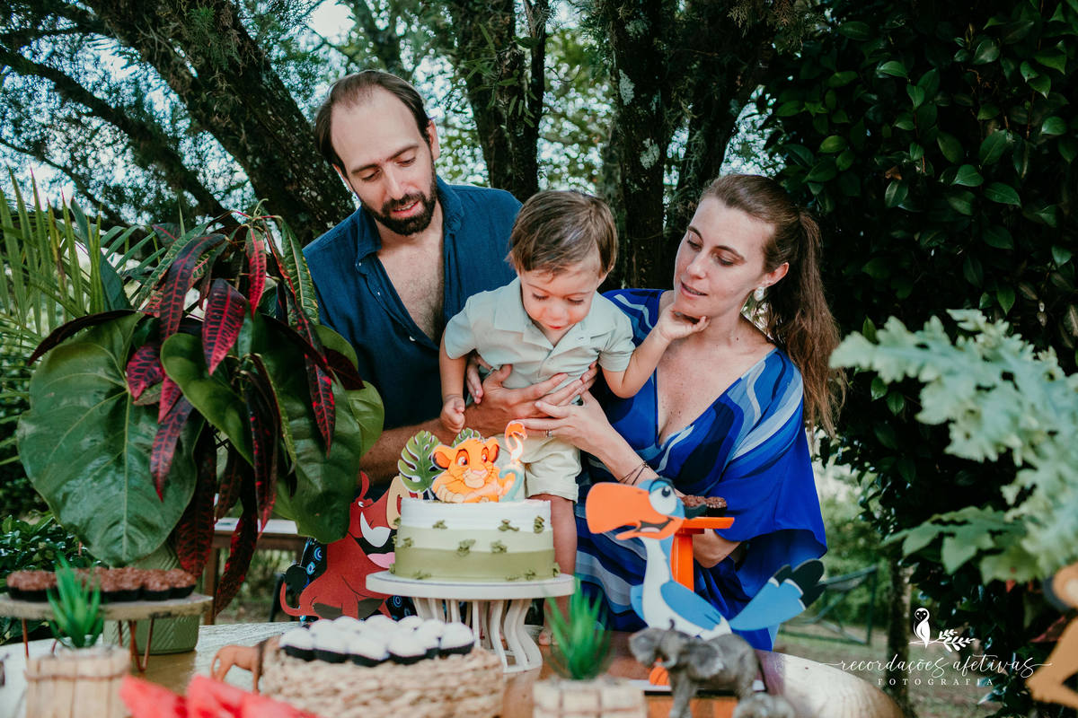 Aniversário Infantil com tema O Rei Leão, realizado no condomínio Terras de São José, em Itu - SP