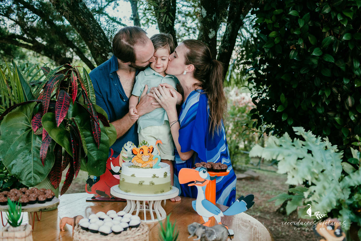 Aniversário Infantil com tema O Rei Leão, realizado no condomínio Terras de São José, em Itu - SP
