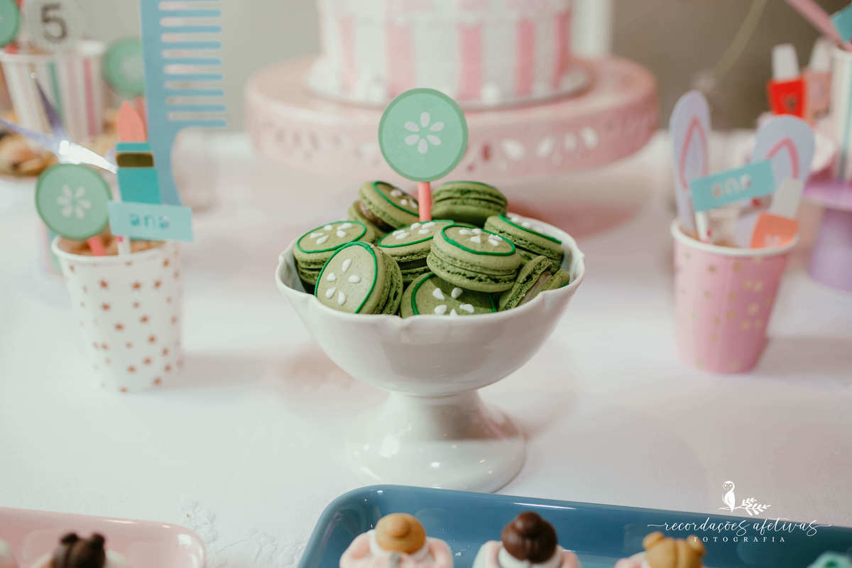 Aniversário Ide Menina com Tema Spa Infantil, realizado no Real Parque, em SP. Show de Mágica com Ulisses Loddy e Spa com Pink Party Brasil