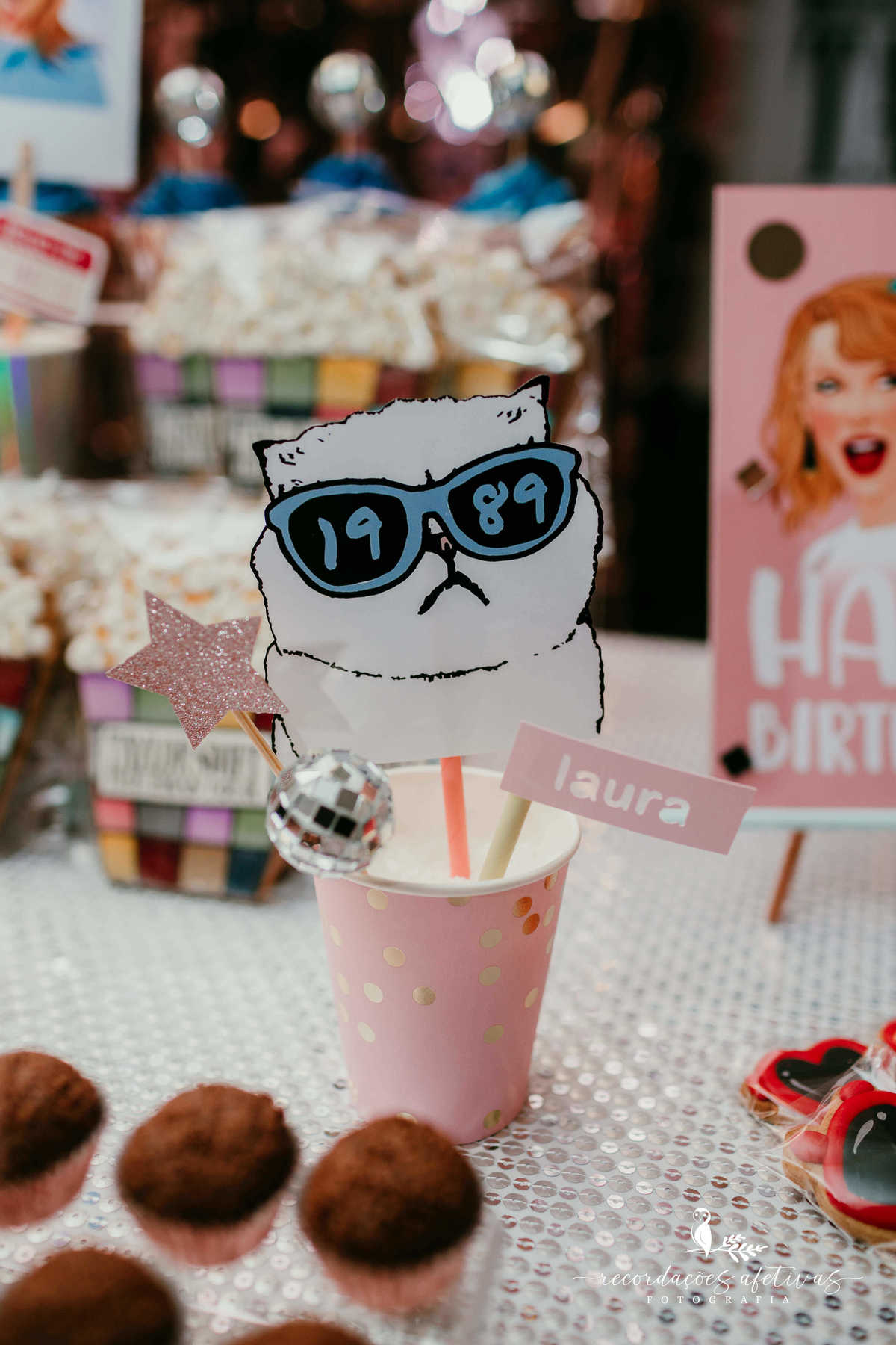 Aniversário com tema Taylor Swift realizado no Jardins - SP