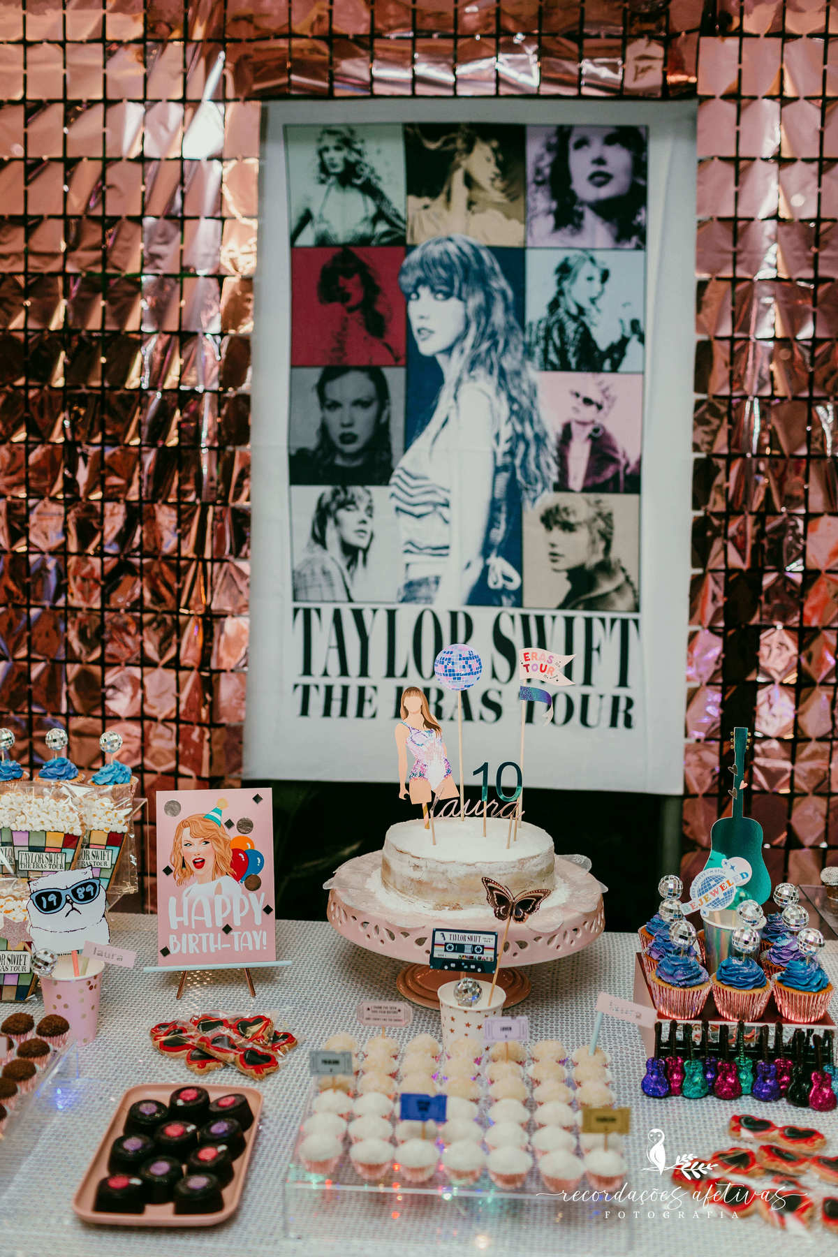 Aniversário com tema Taylor Swift realizado no Jardins - SP