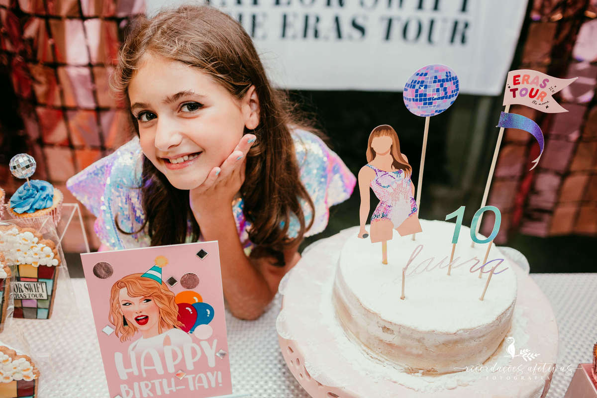 Aniversário com tema Taylor Swift realizado no Jardins - SP