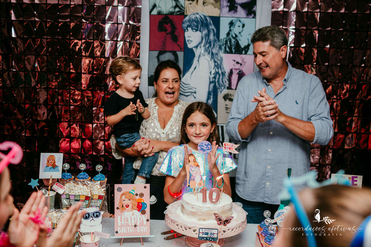 Aniversário com tema Taylor Swift realizado no Jardins - SP