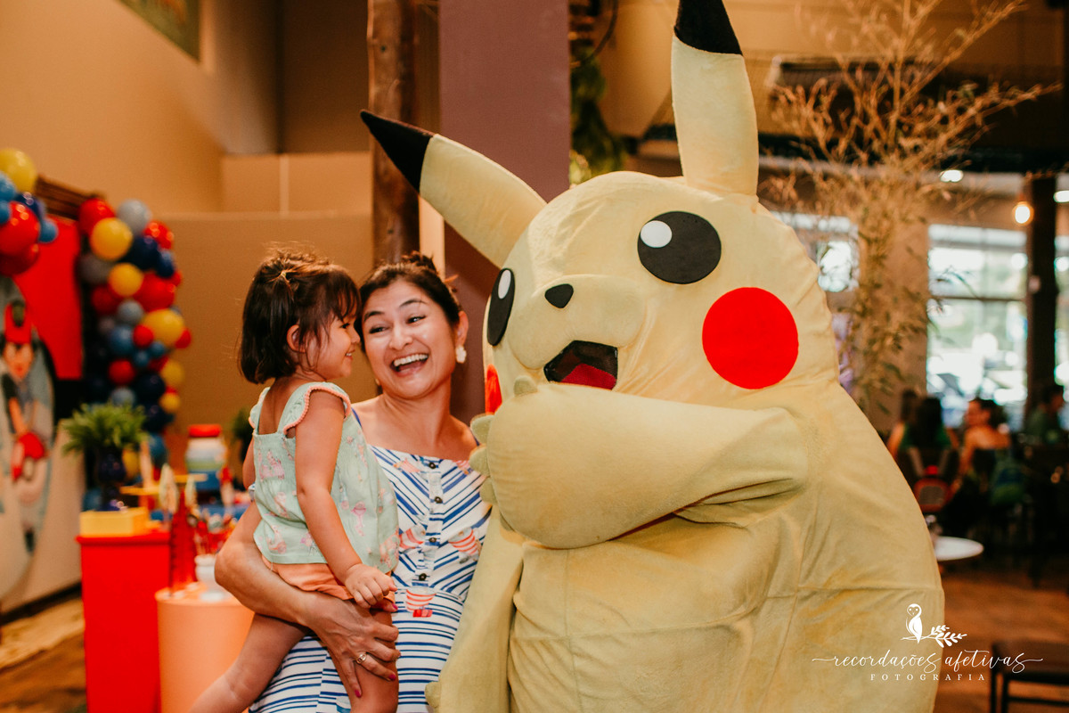 Aniversário de Menino com Tema Pokemon realizado no Buffet no Meio do Mato, em Itu - SP