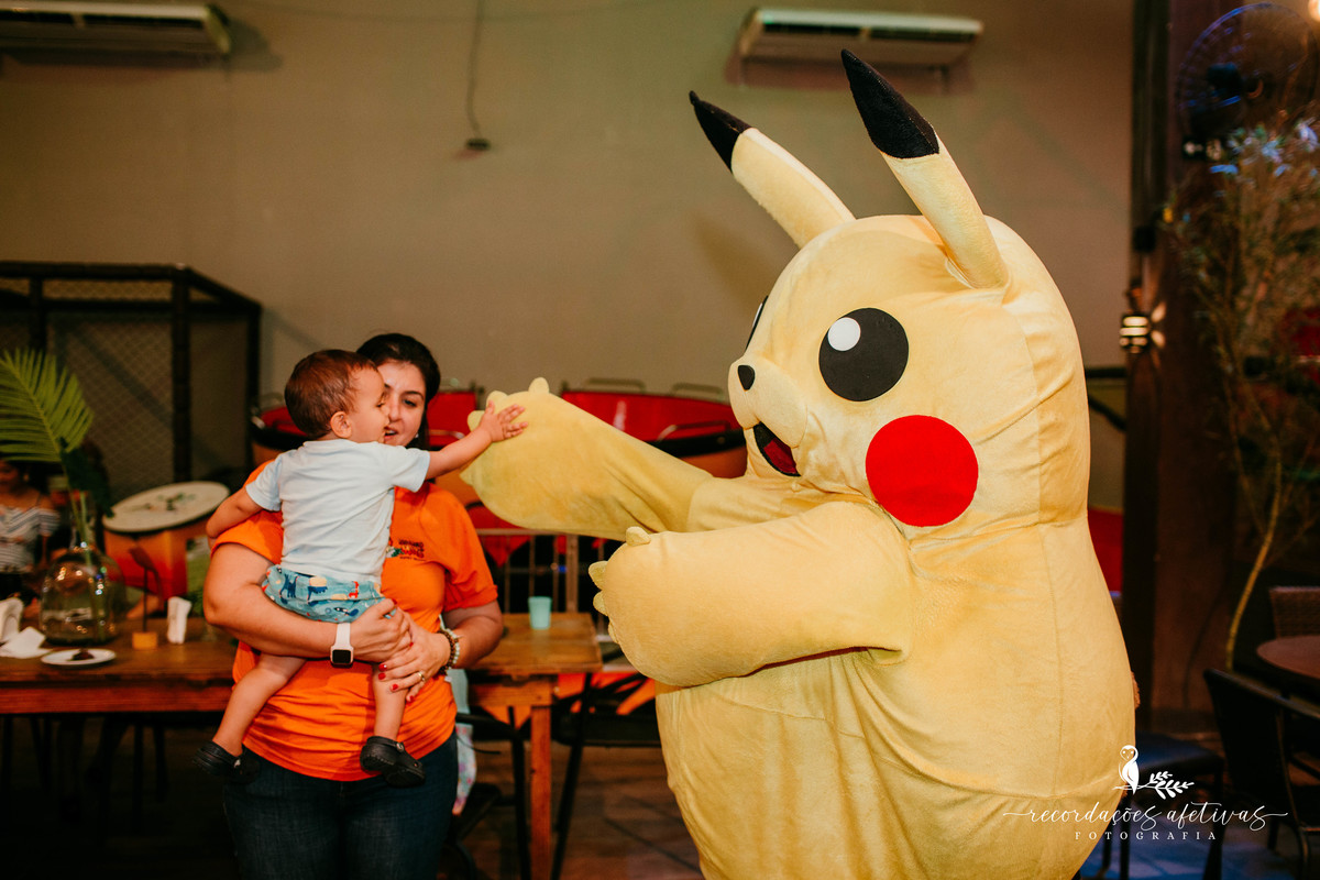 Aniversário de Menino com Tema Pokemon realizado no Buffet no Meio do Mato, em Itu - SP