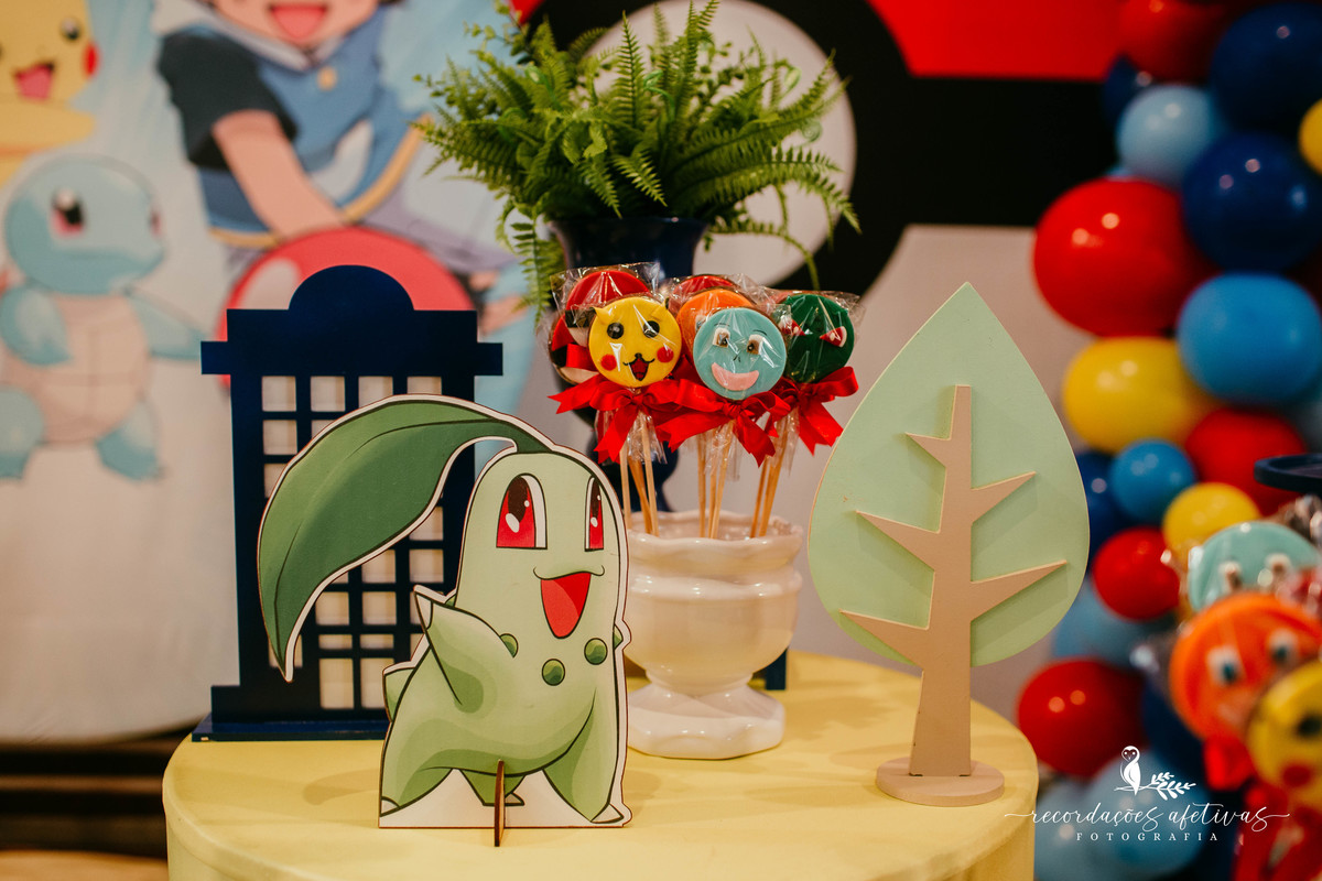 Aniversário de Menino com Tema Pokemon realizado no Buffet no Meio do Mato, em Itu - SP