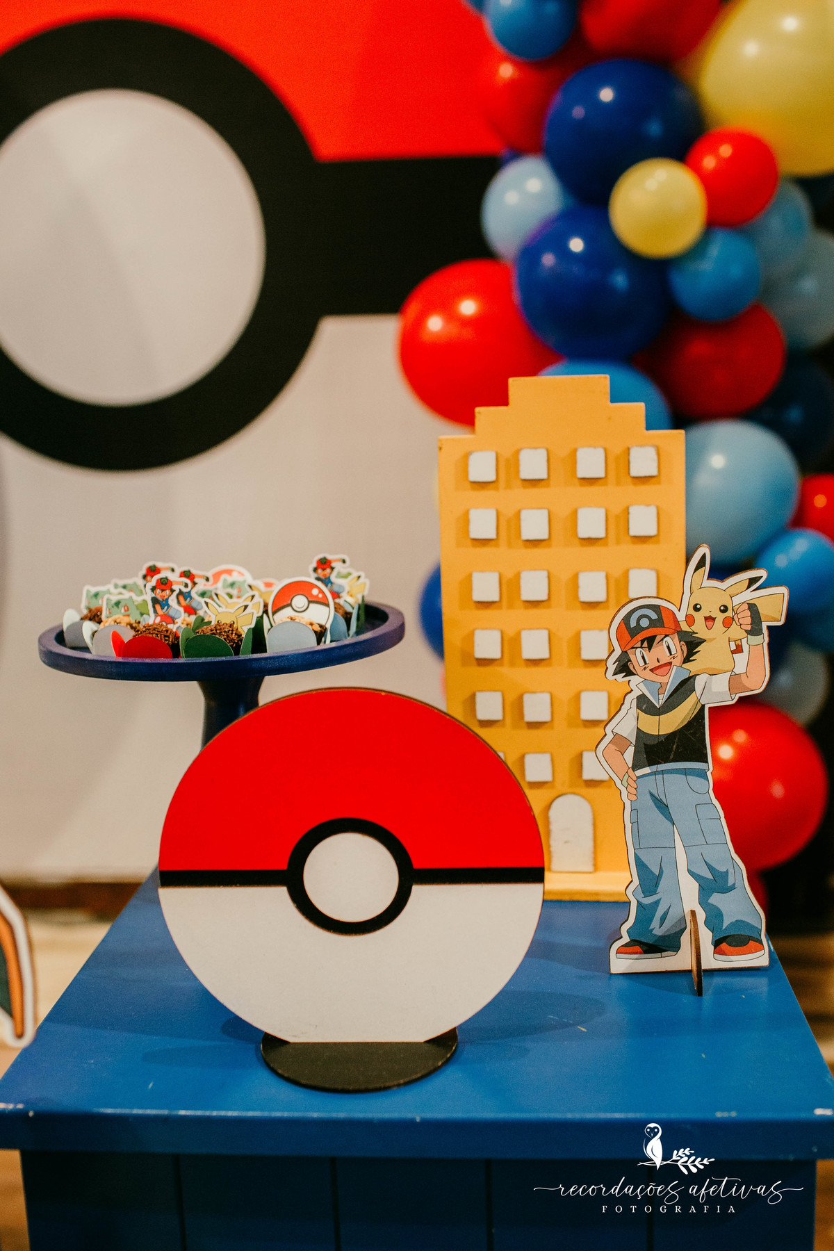 Aniversário de Menino com Tema Pokemon realizado no Buffet no Meio do Mato, em Itu - SP