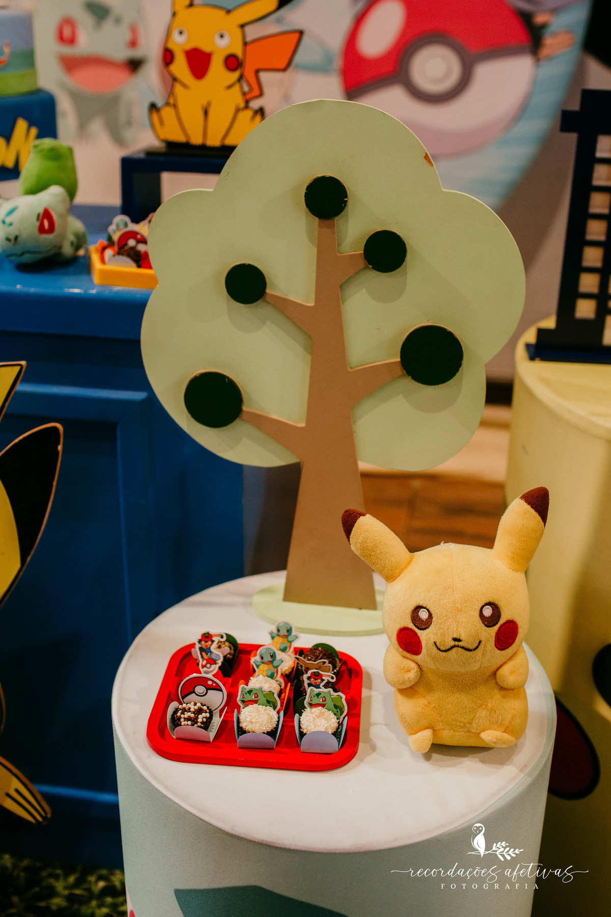 Aniversário de Menino com Tema Pokemon realizado no Buffet no Meio do Mato, em Itu - SP