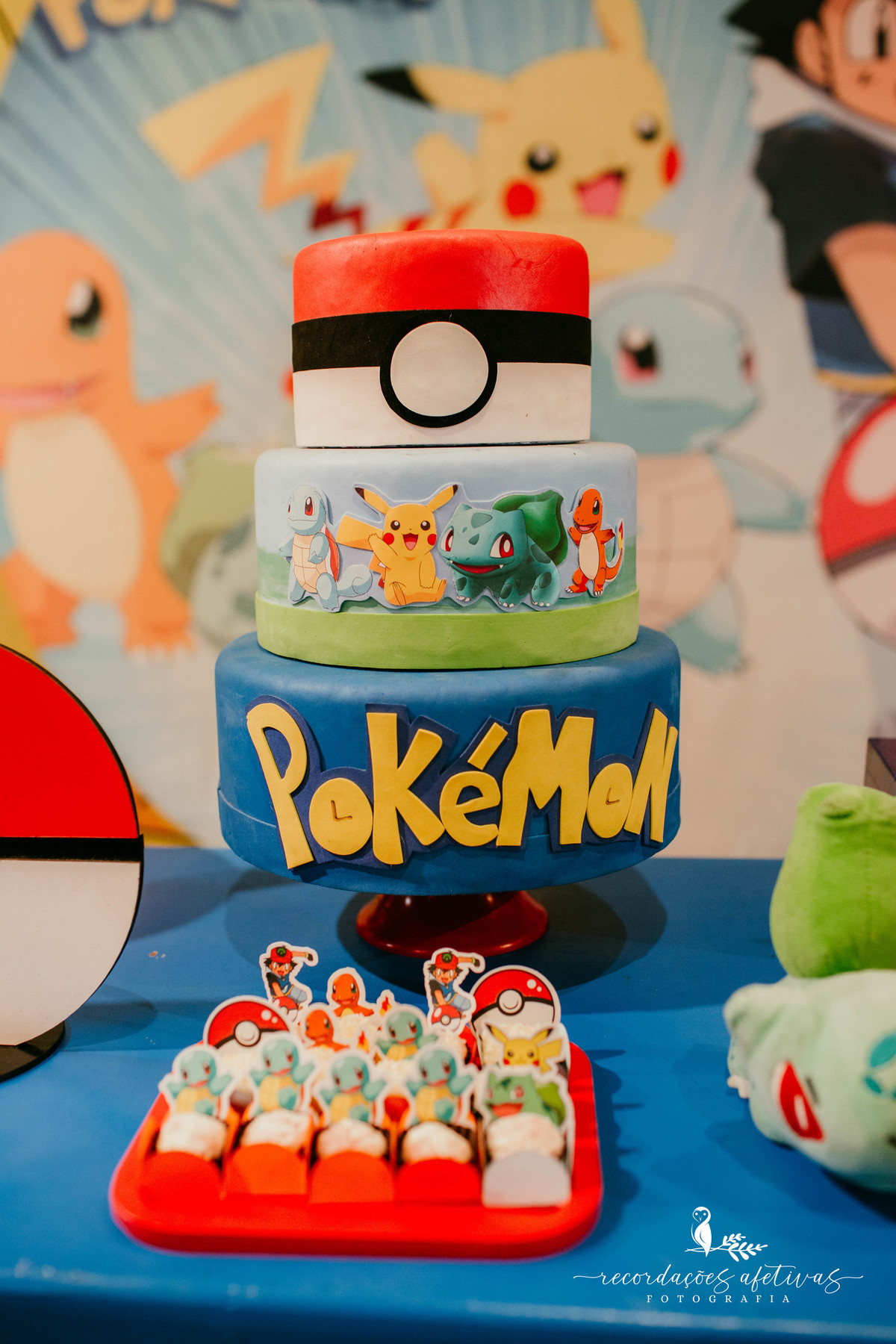 Aniversário de Menino com Tema Pokemon realizado no Buffet no Meio do Mato, em Itu - SP