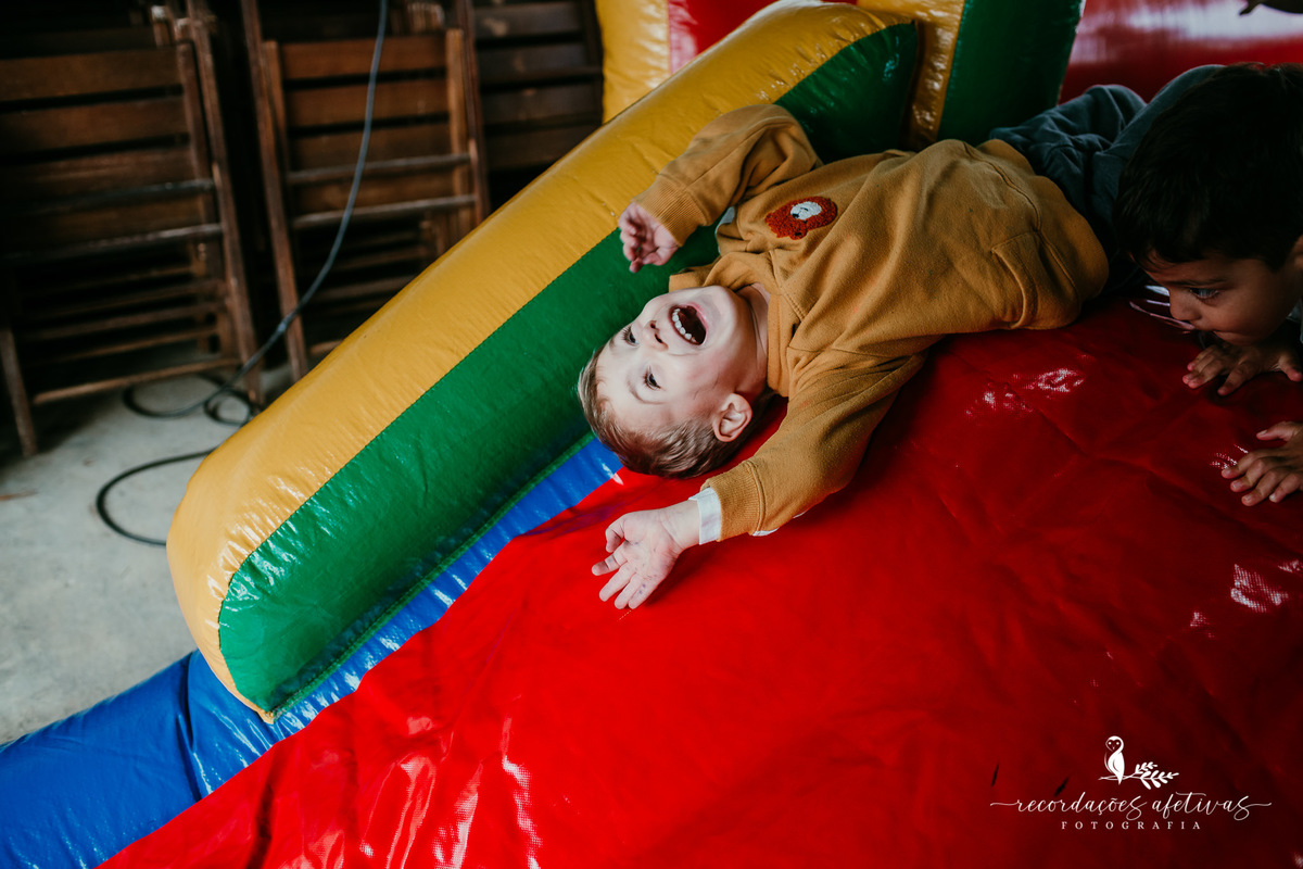 Aniversário Infantil de Trigêmeos, com tema Mickey, realizado na Fazendinha Santa Adélia, no Roteiro do Vinho, em São Roque - SP