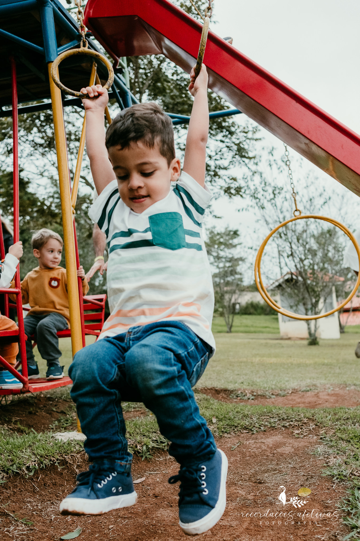 Aniversário Infantil de Trigêmeos, com tema Mickey, realizado na Fazendinha Santa Adélia, no Roteiro do Vinho, em São Roque - SP