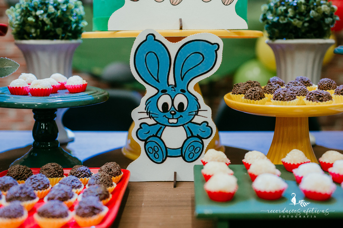Aniversário Menina e Menino com tema Turma da Mônica, realizado no Buffet Viva São Roque - SP