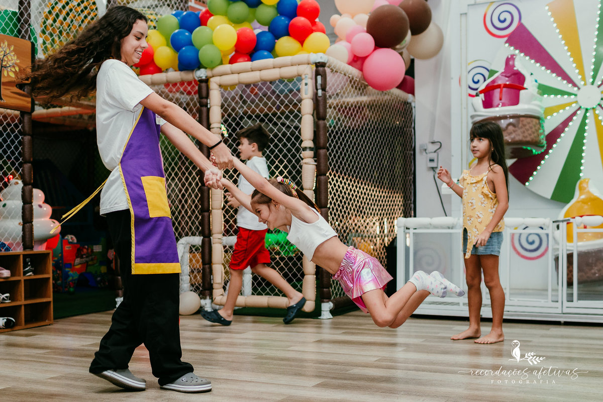 Aniversário Menina e Menino com tema Turma da Mônica, realizado no Buffet Viva São Roque