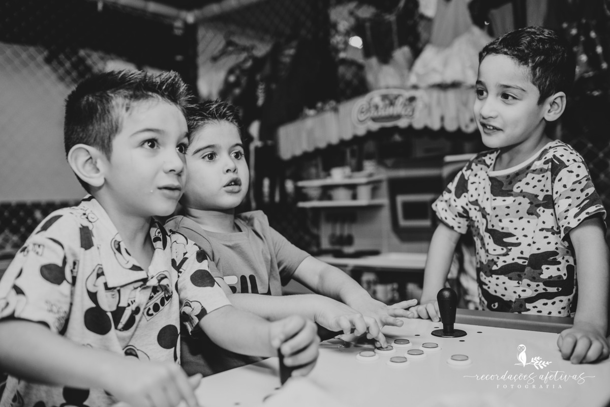 Aniversário Menina e Menino com tema Turma da Mônica, realizado no Buffet Viva São Roque