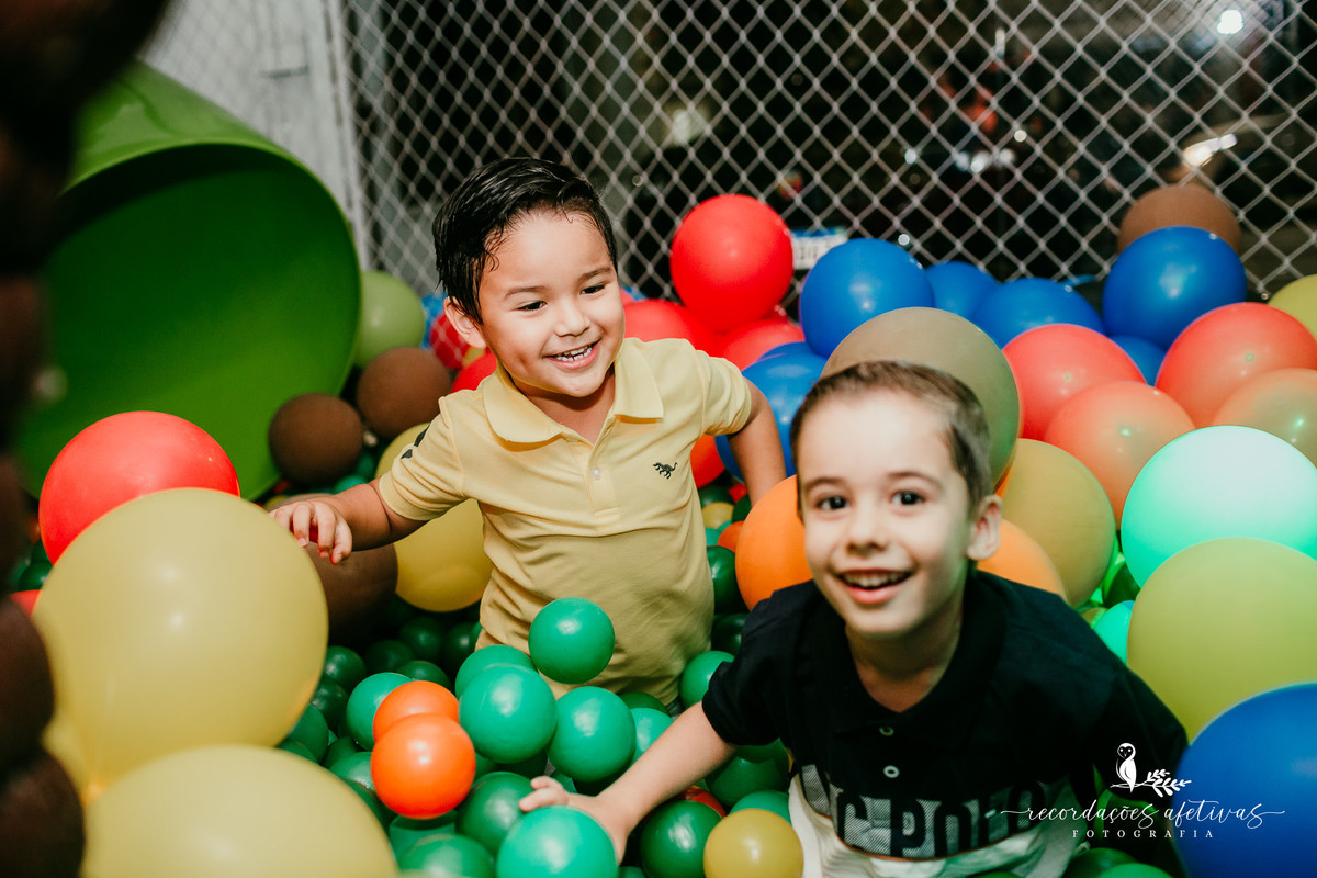Aniversário Menina e Menino com tema Turma da Mônica, realizado no Buffet Viva São Roque