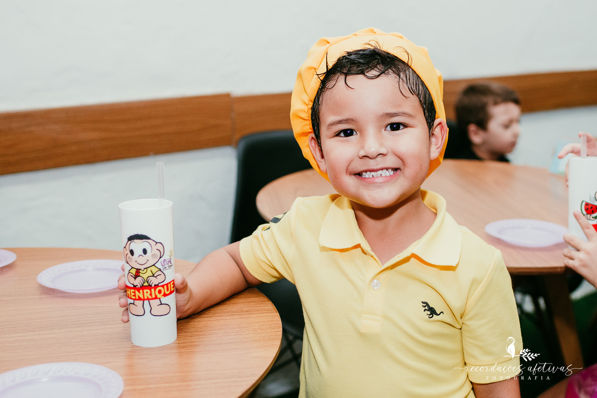 Aniversário Menina e Menino com tema Turma da Mônica, realizado no Buffet Viva São Roque