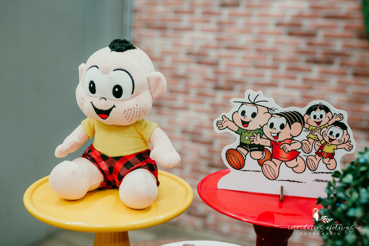 Aniversário Menina e Menino com tema Turma da Mônica, realizado no Buffet Viva São Roque - SP