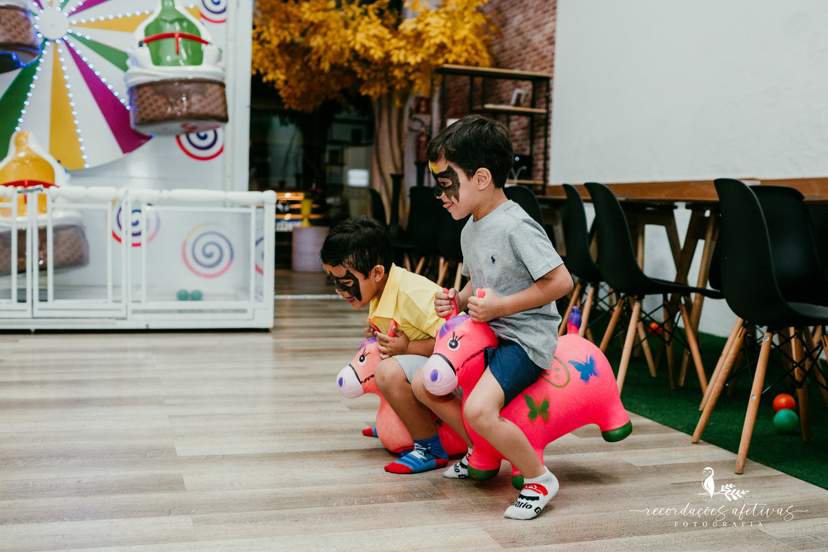 Aniversário Menina e Menino com tema Turma da Mônica, realizado no Buffet Viva São Roque