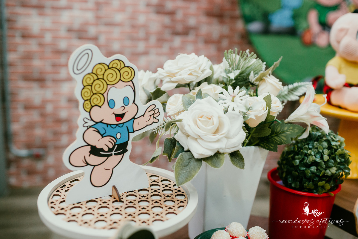 Aniversário Menina e Menino com tema Turma da Mônica, realizado no Buffet Viva São Roque - SP